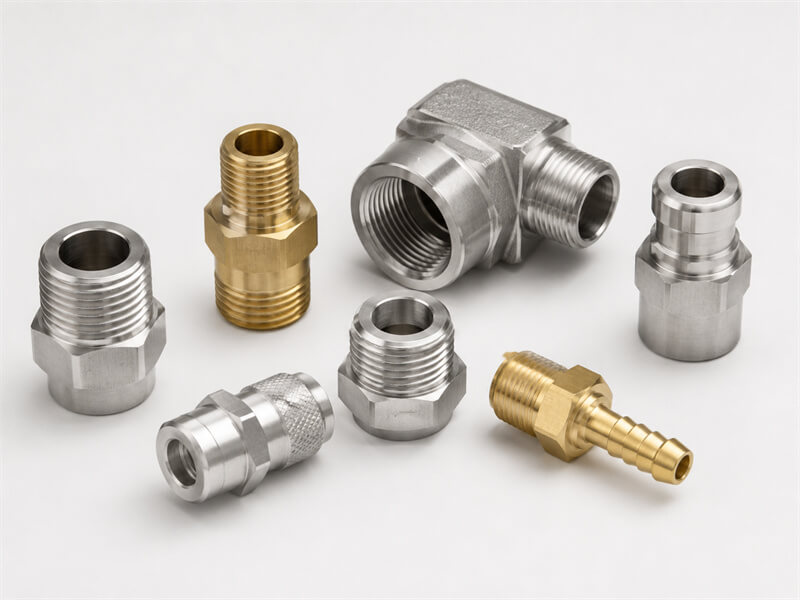 8. CNC Connectors & Fittings