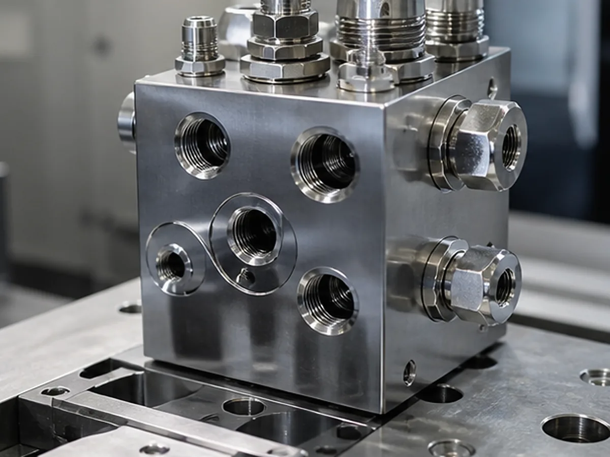 CNC machining workshop overview for 316L Stainless Steel CNC Machining