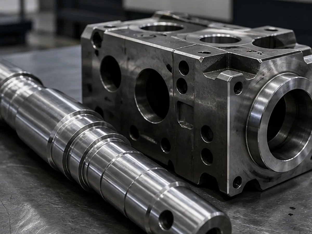 CNC machining workshop overview for 4140 Alloy Steel CNC Machining