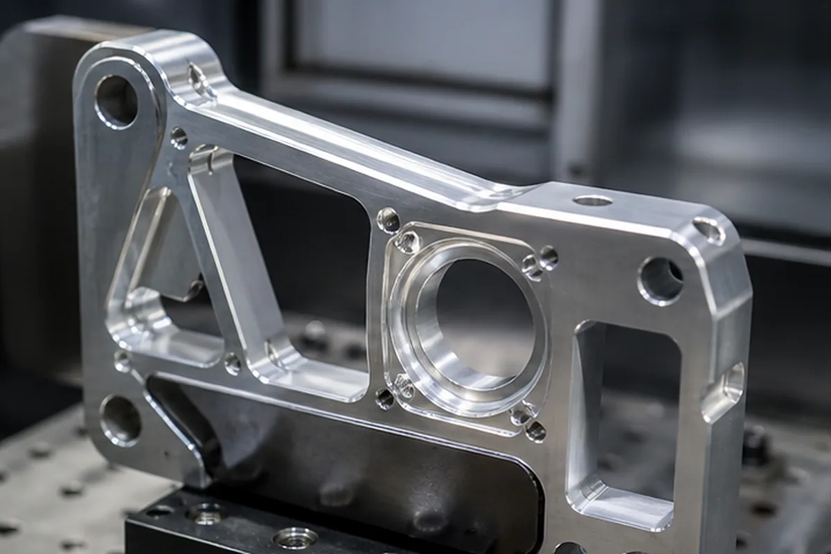 CNC part inspection setup for Alodine Chemical Conversion