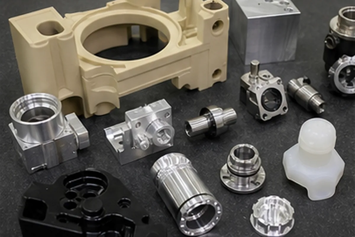 CNC part inspection setup for Aluminum Enclosures
