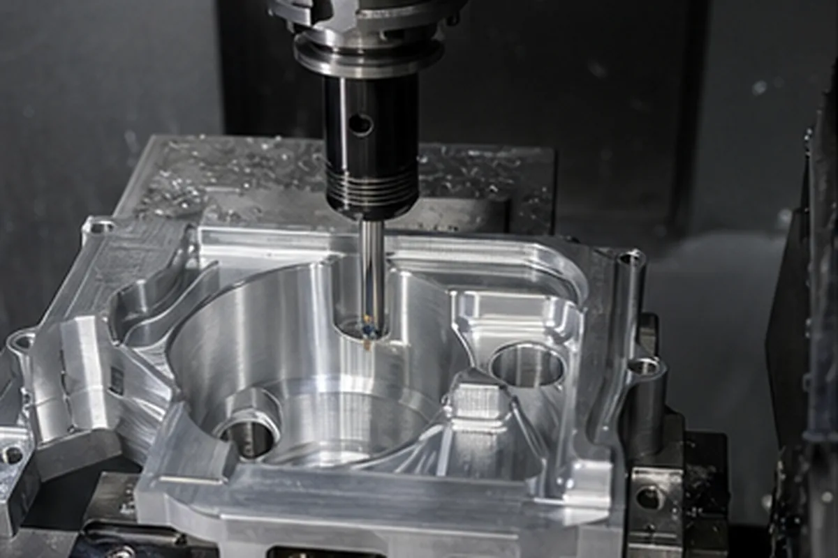 CNC machined parts and process setup for Aluminum Enclosures