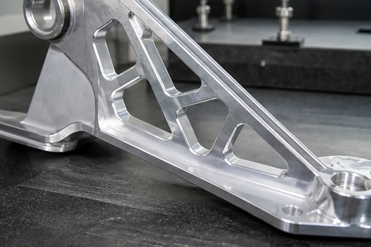 CNC part surface finishing setup for As Machined Finish