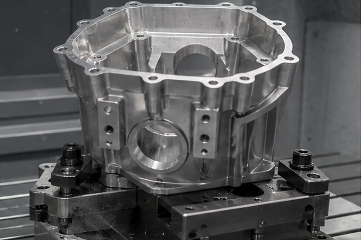 CNC part inspection setup for Case Studies