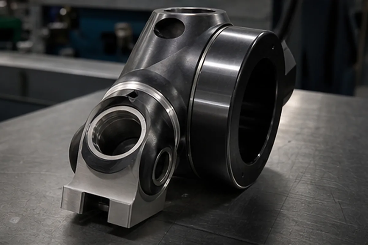 CNC machined parts and process setup for CNC Machining Materials