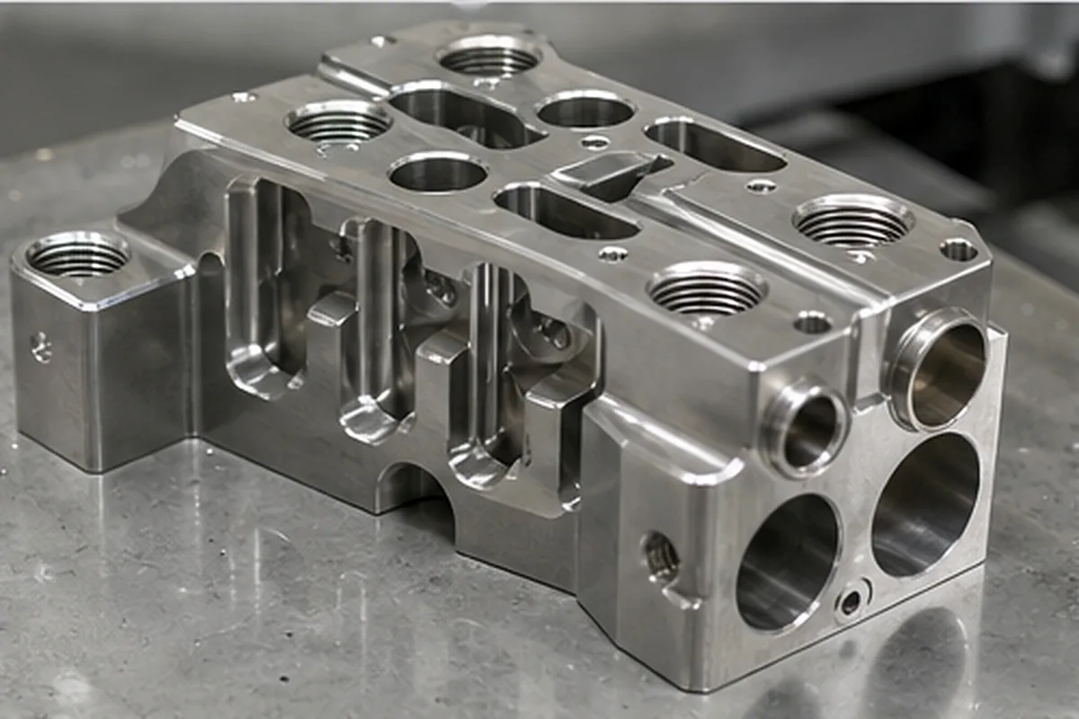 CNC part inspection setup for CNC Machining Vs Investment Casting