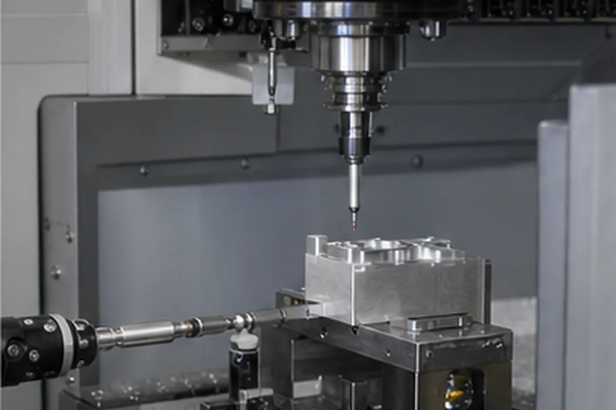 CNC part inspection setup for CNC Machining Vs Sheet Metal