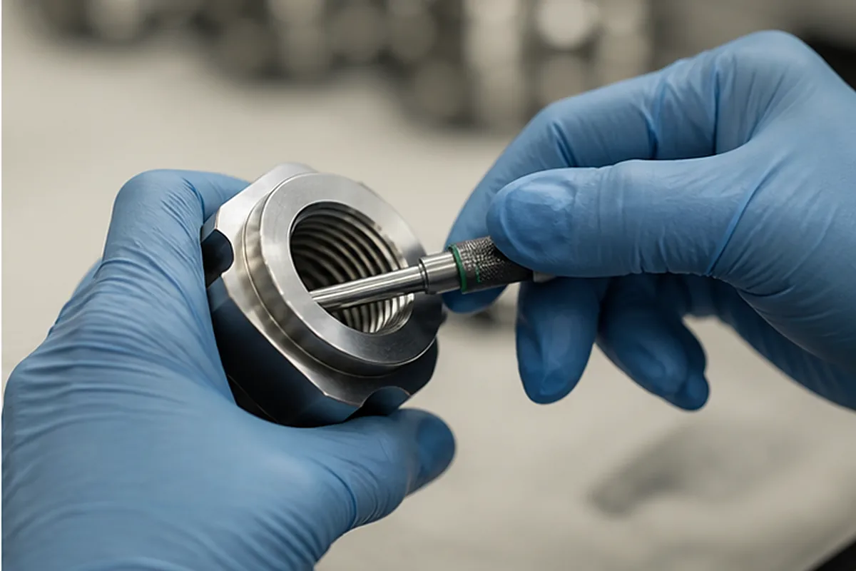 CNC machined parts and process setup for Common CNC Thread Problems