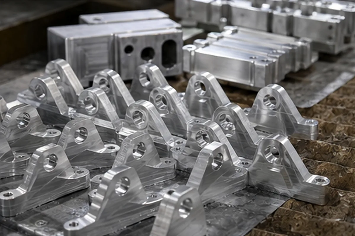 CNC machined parts and process setup for Complex CNC Parts Machining