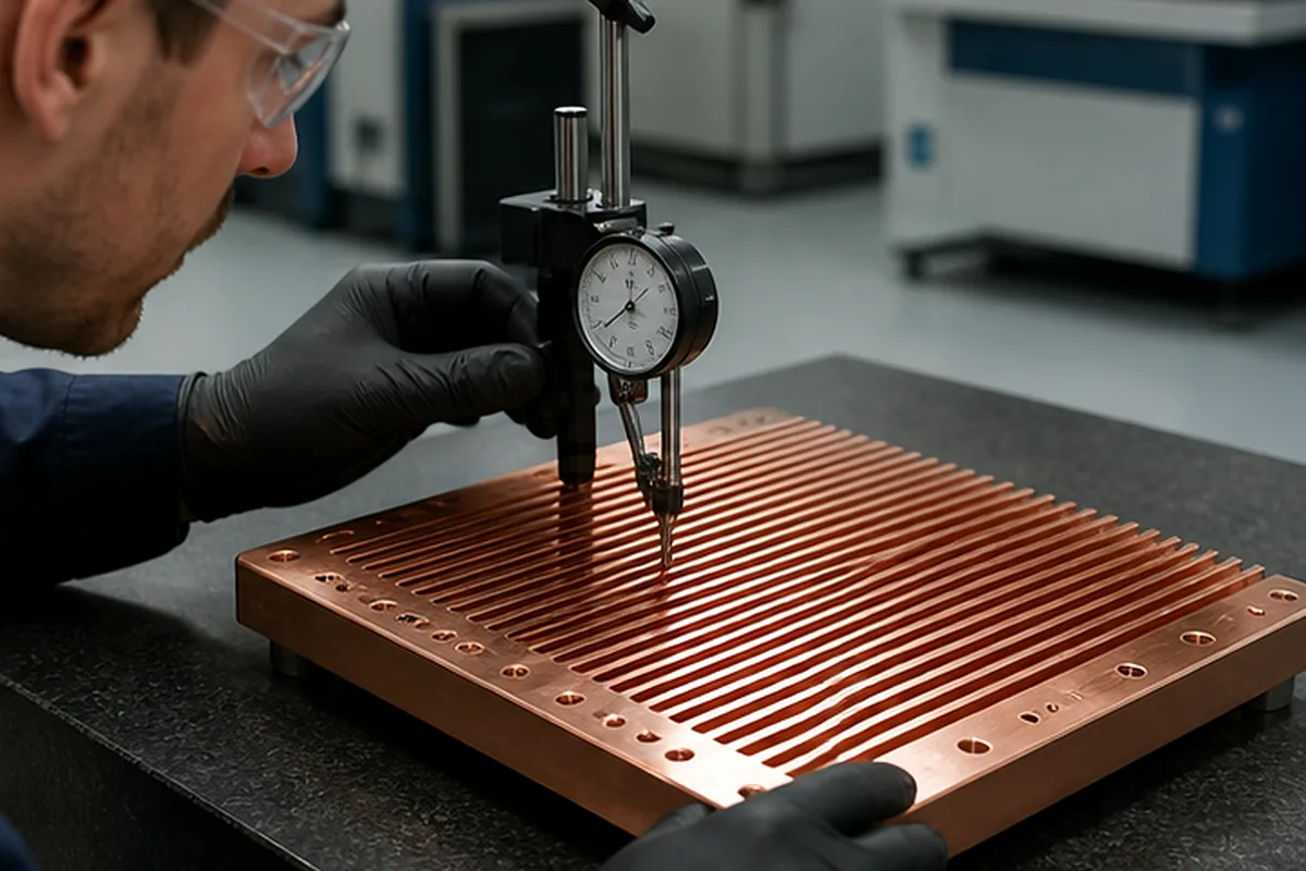 CNC machined parts and process setup for Copper Brass CNC Machining