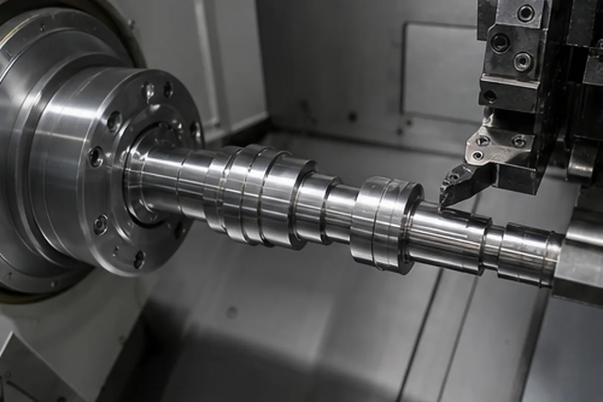 CNC part inspection setup for Copper Heat Sink Case Study