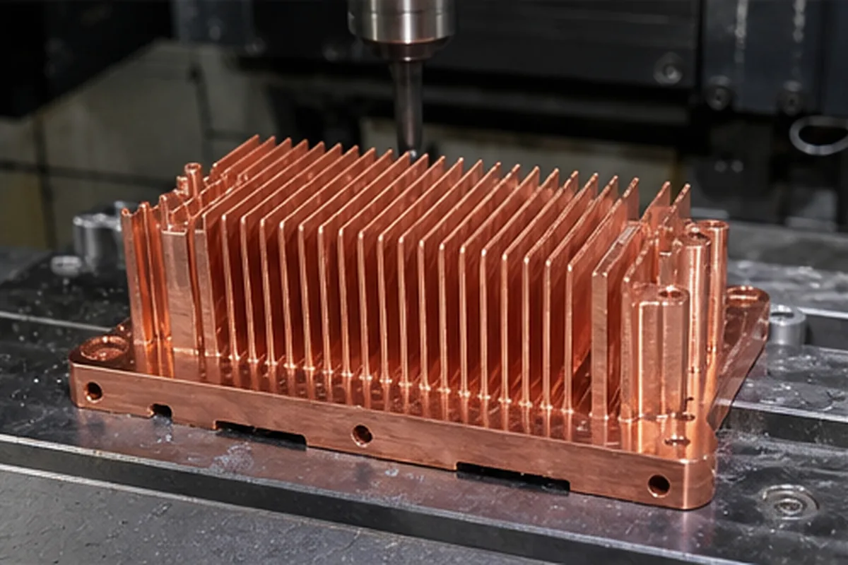 CNC part inspection setup for Engineering DFM Support