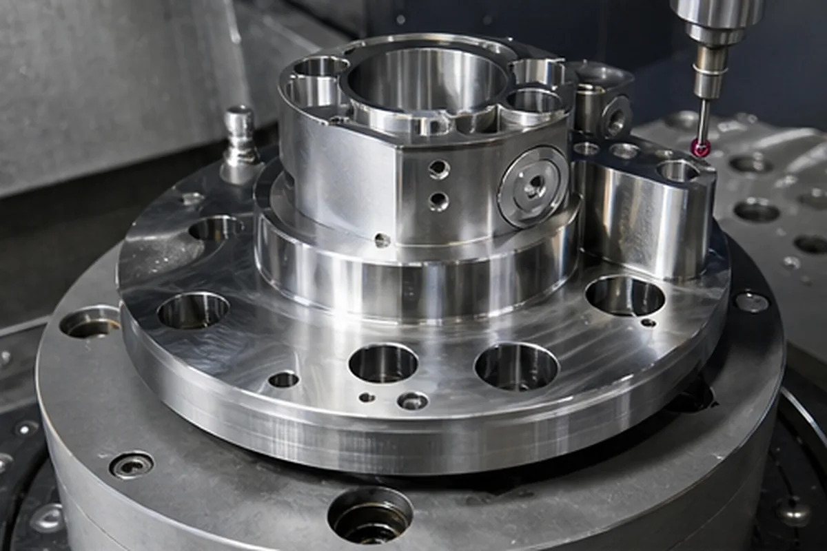 CNC machined parts and process setup for Engineering Plastics CNC Machining