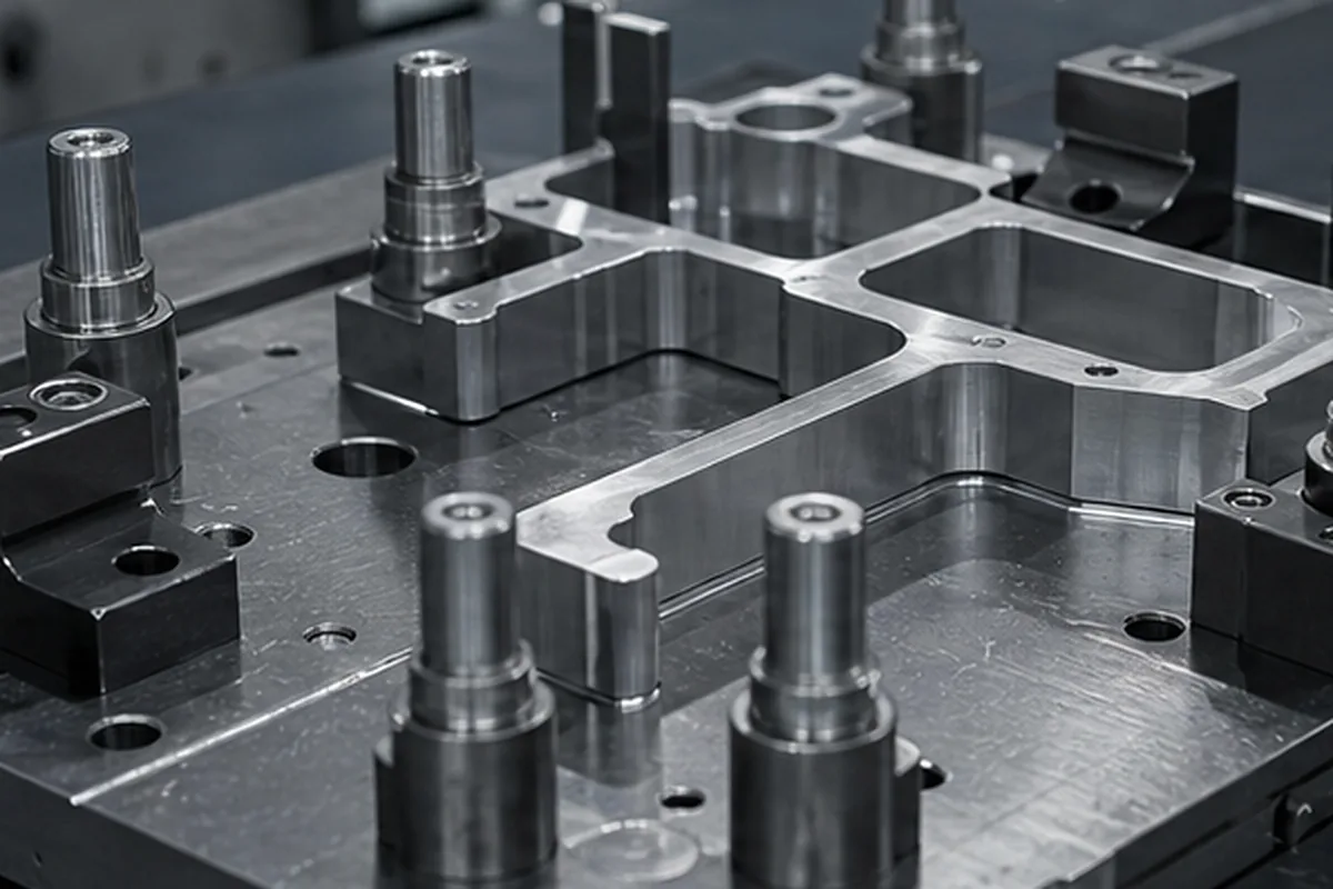 CNC machined parts and process setup for Equipment List