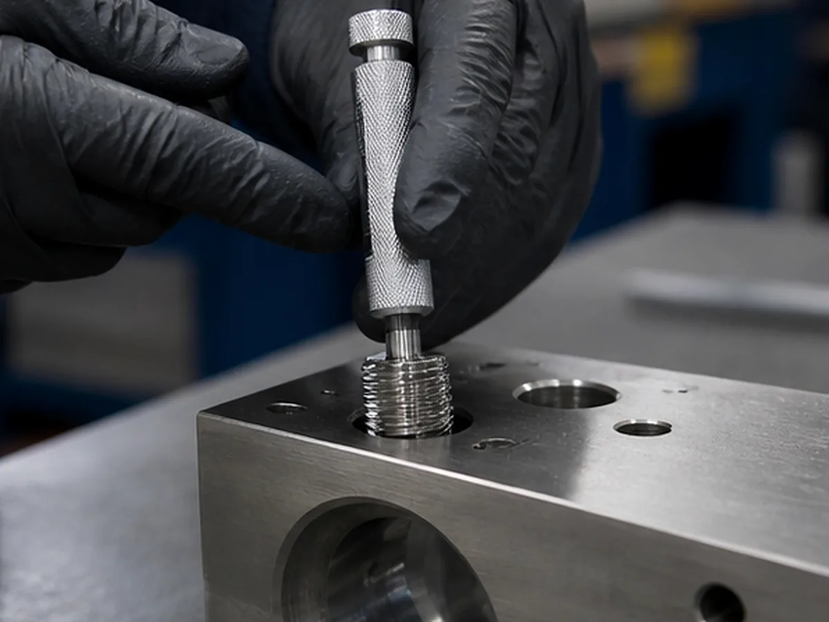 CNC machining workshop overview for Hard Coat Anodizing