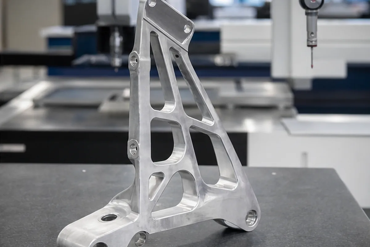 CNC part surface finishing setup for Hard Coat Anodizing
