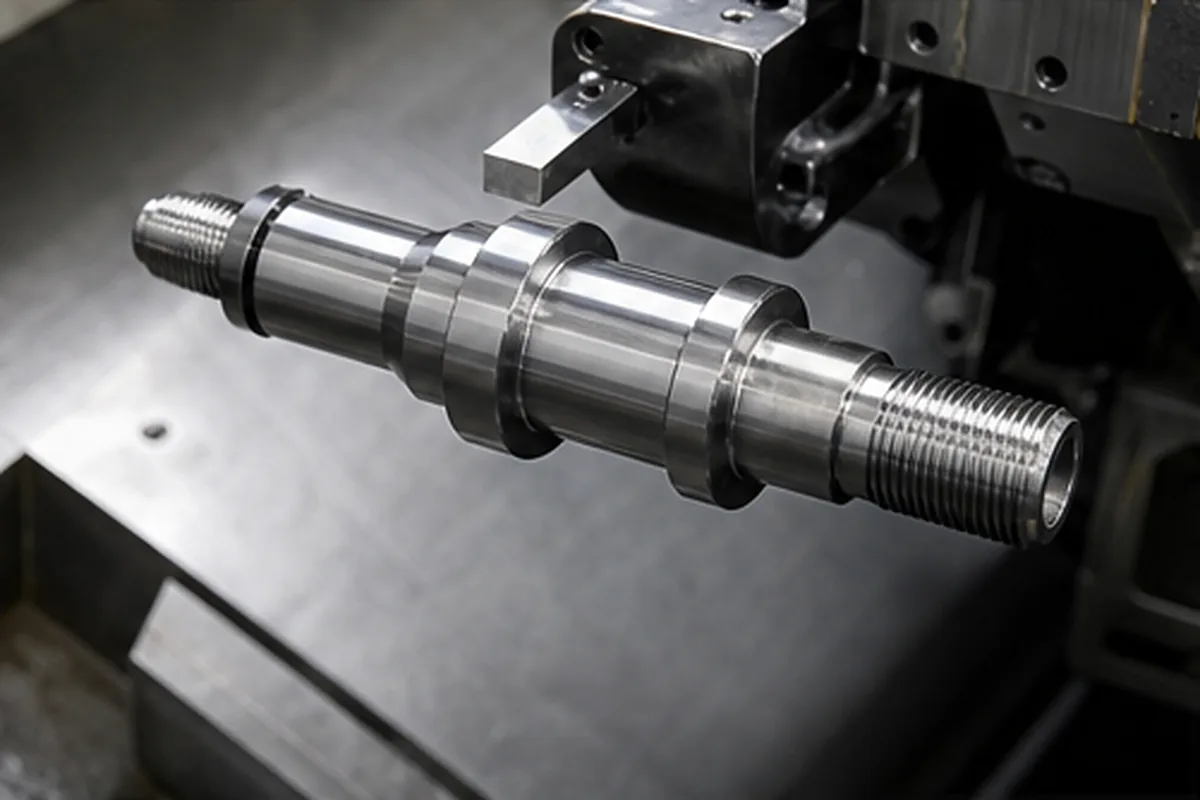 CNC part inspection setup for High Precision Small Parts