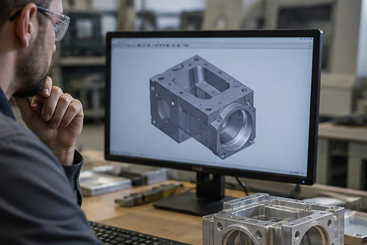 CNC machined parts and process setup for How To Choose A CNC Machining Supplier