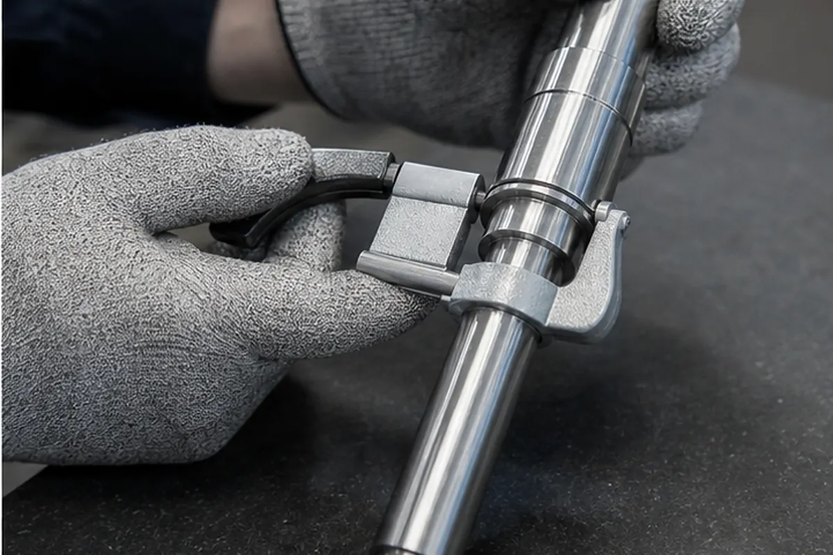 CNC part inspection setup for How To Reduce CNC Machining Lead Time