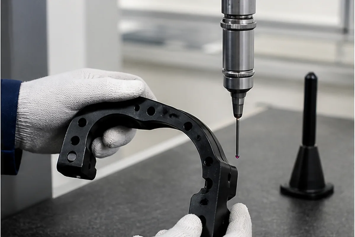 CNC part inspection setup for How To Review CMM Programs And Reports