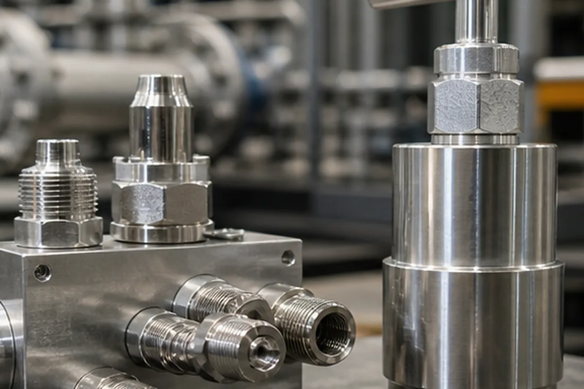 CNC part inspection setup for Laser Marking