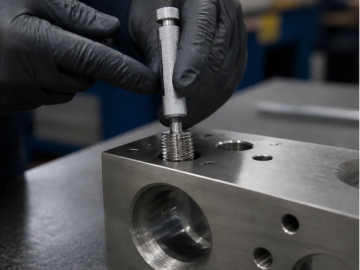 CNC machining workshop overview for Laser Marking