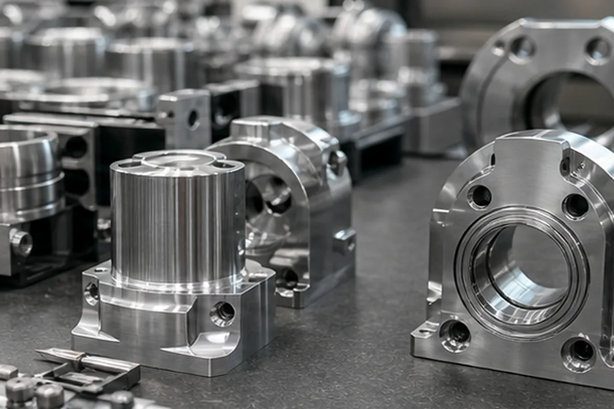 CNC part inspection setup for Low Volume CNC Production