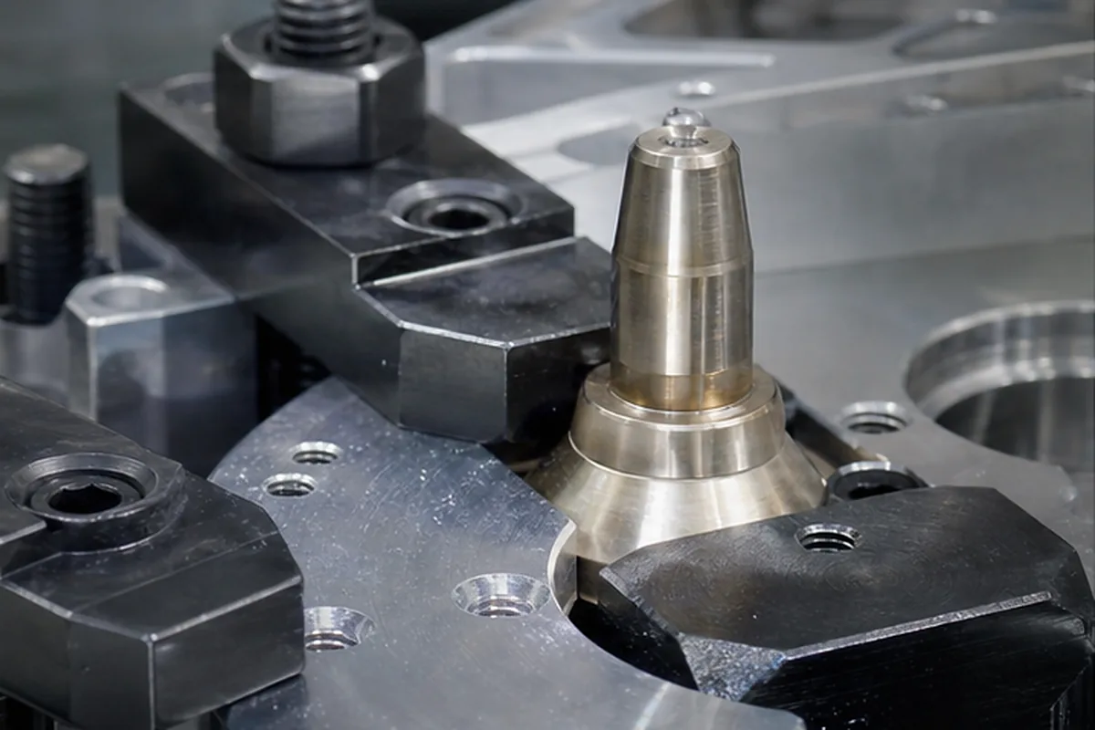 CNC machined parts and process setup for Material Certificates Traceability