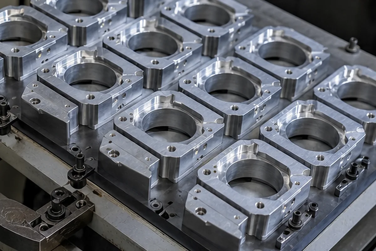 CNC machined parts and process setup for Nonconformance Corrective Action