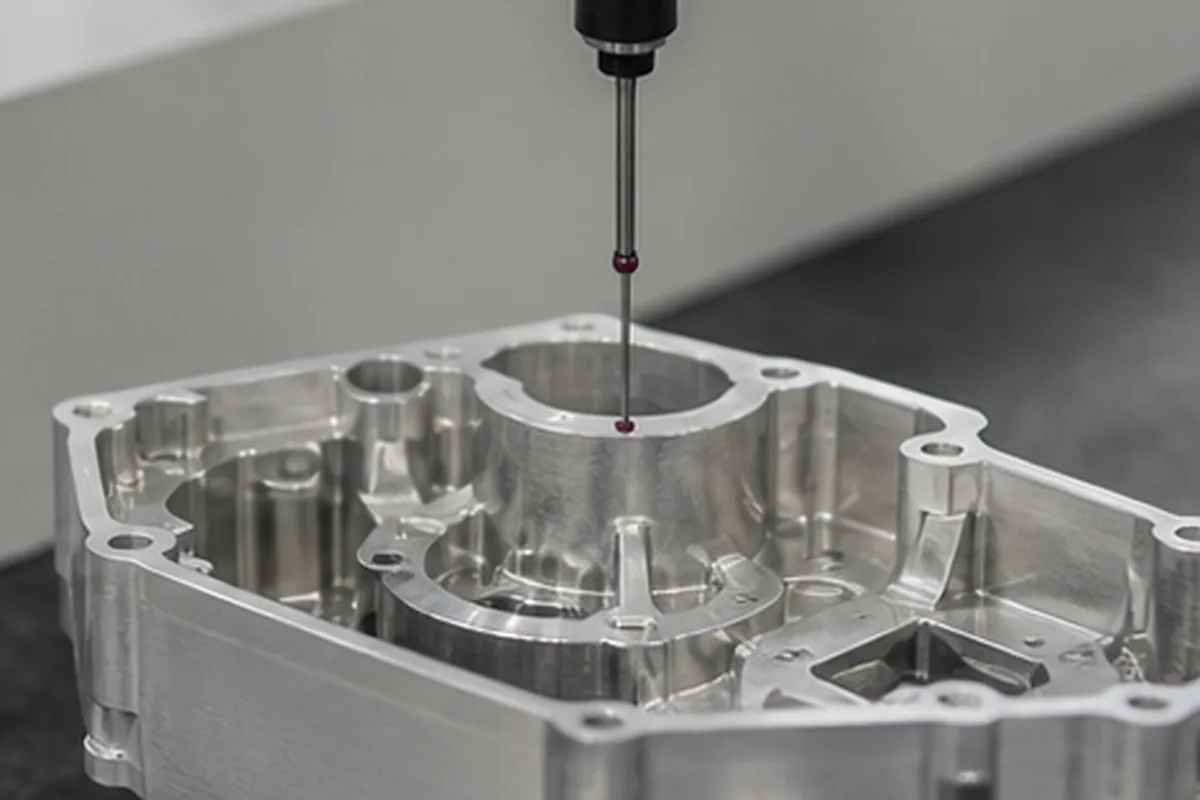 CNC part inspection setup for Plate Vs Bar Vs Forging For CNC Parts