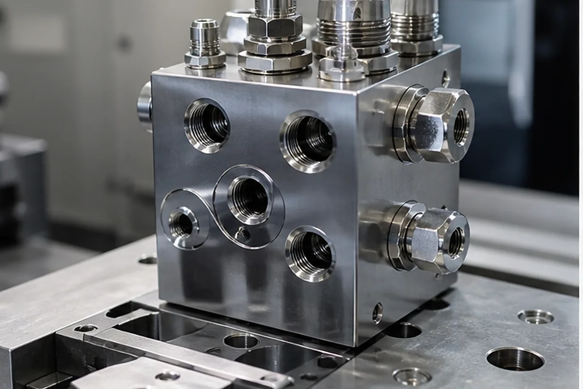 CNC machined parts and process setup for Prototype To Low Volume Case Study