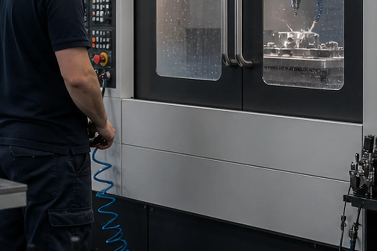 CNC RFQ drawing review setup for Request A Quote