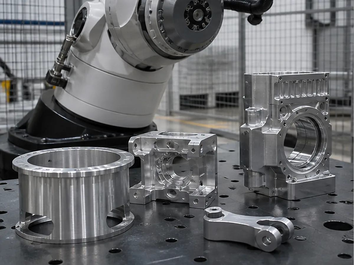 CNC machining workshop overview for Robotics Automation