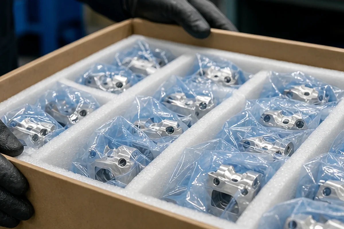 CNC part inspection setup for Secondary Operations