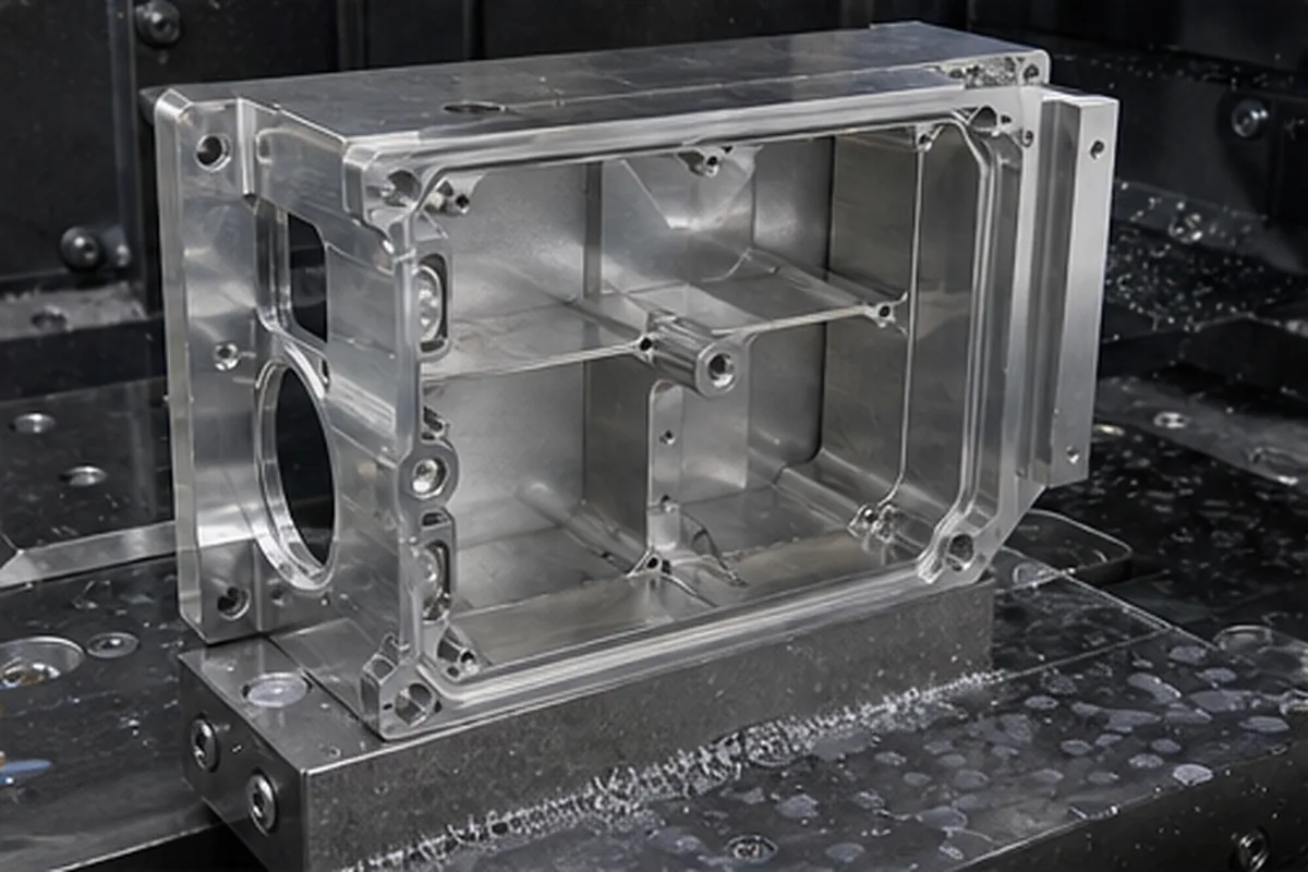 CNC machined parts and process setup for Stainless Steel CNC Machining