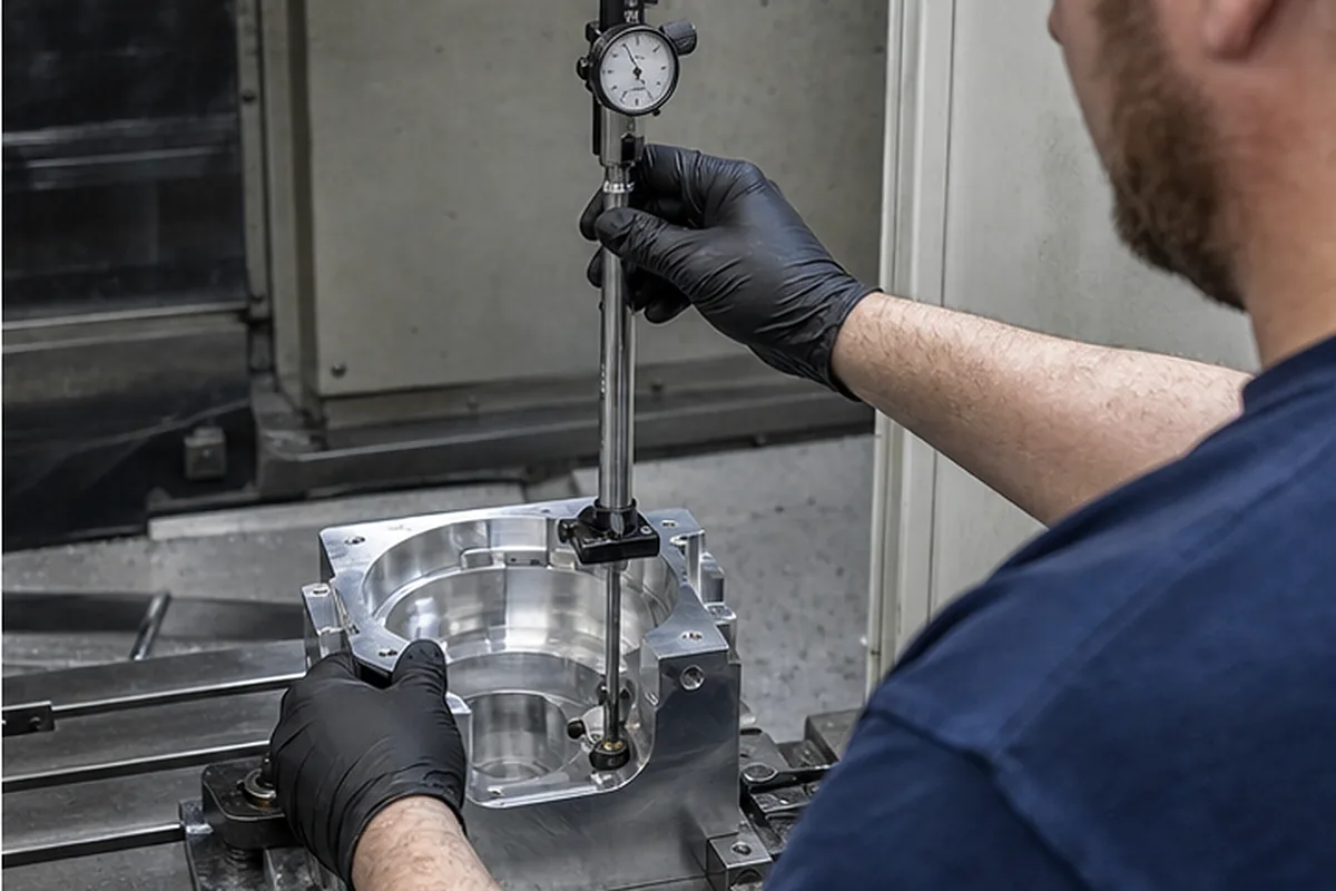 CNC machined parts and process setup for Undercuts In CNC Machining