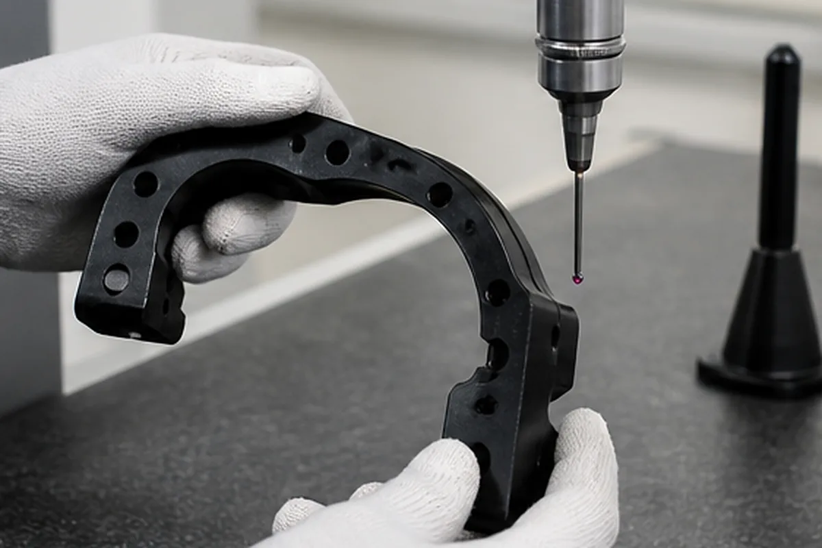 CNC part inspection setup for What To Do When CNC Parts Fail Inspection