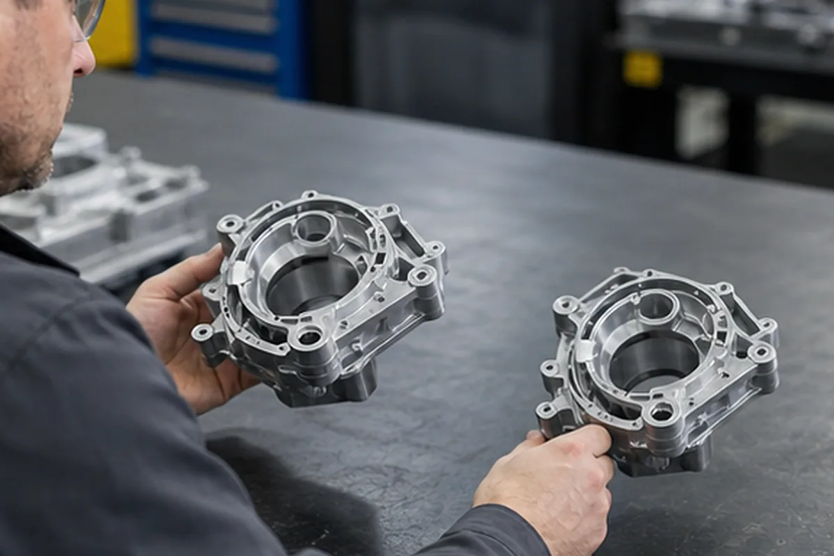 CNC machined parts and process setup for When To Use 5 Axis CNC Machining