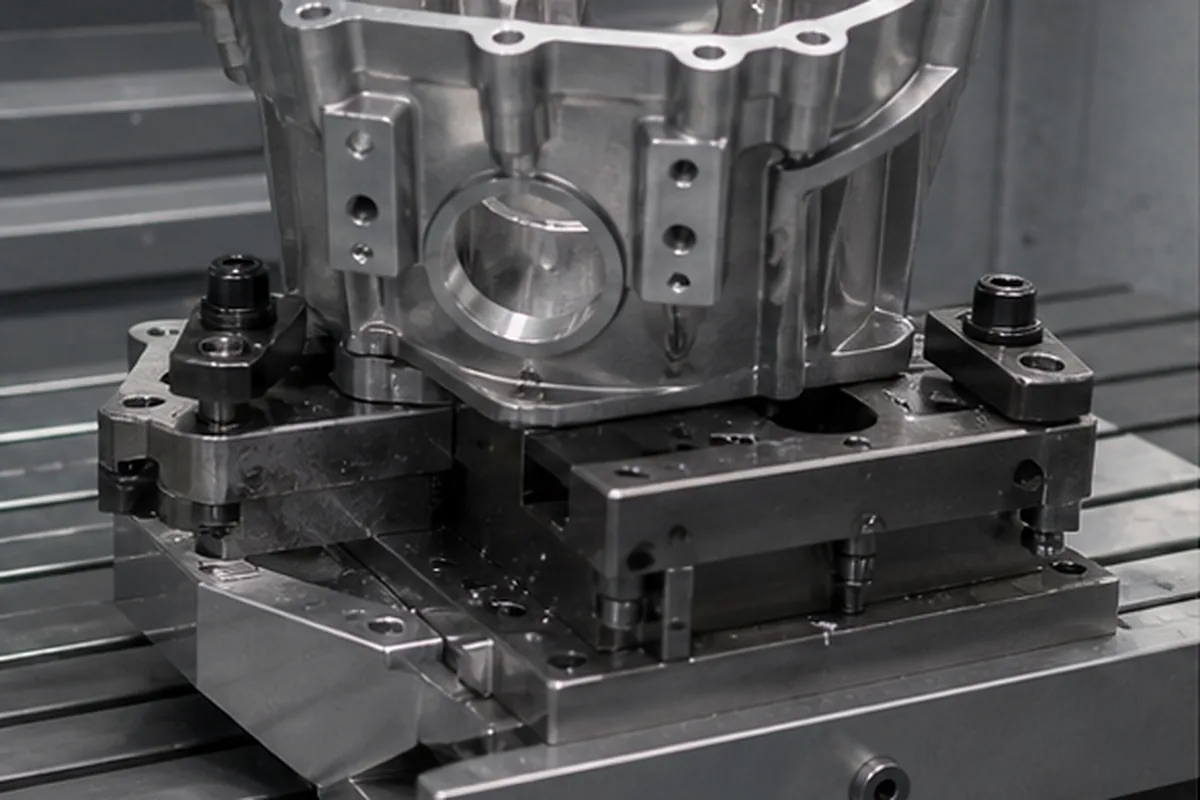 CNC part inspection setup for Why Aluminum CNC Parts Distort