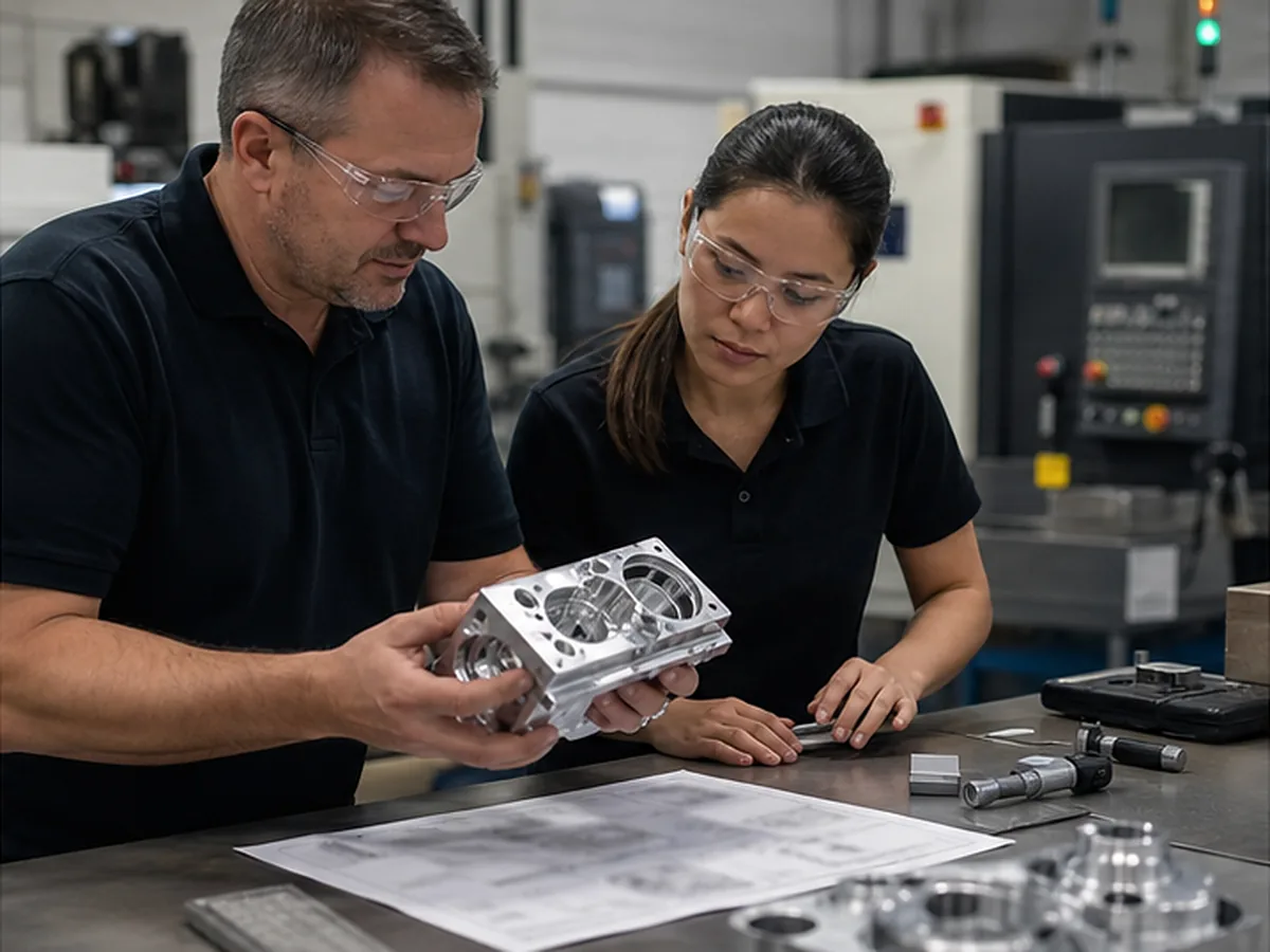CNC machining workshop overview for Why CNC Machined Parts Fail Flatness