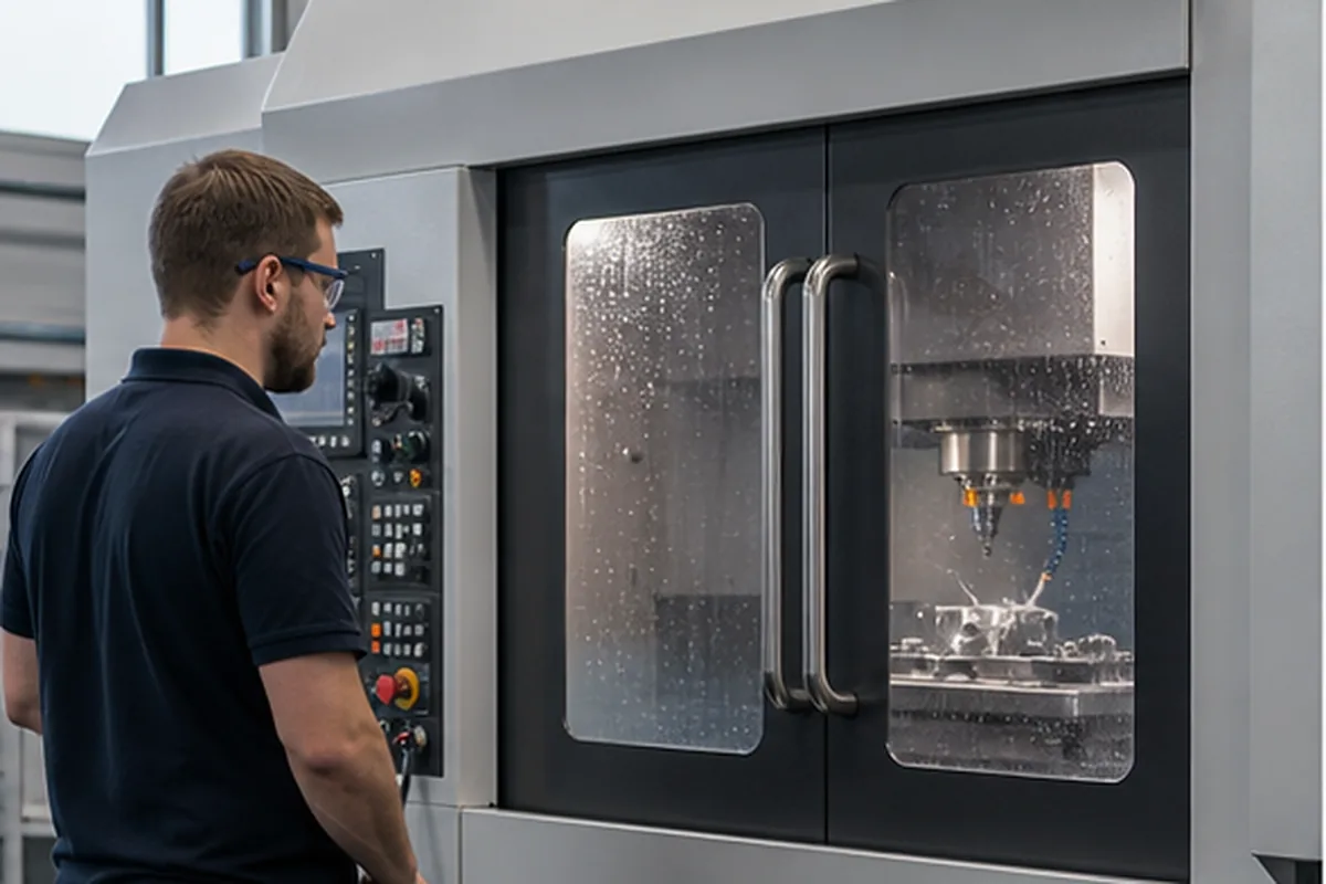 CNC part inspection setup for Why Finished Metal Parts Corrode