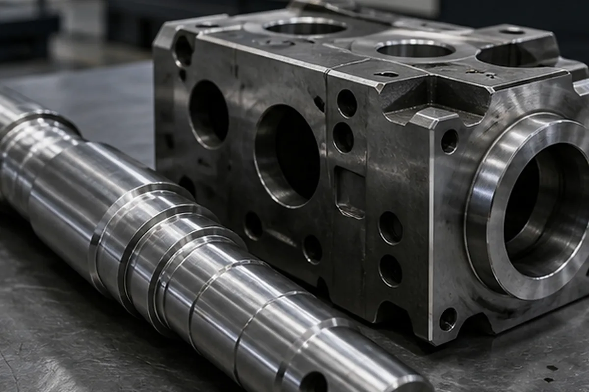 CNC machined parts and process setup for Work Hardening In Stainless Steel Machining
