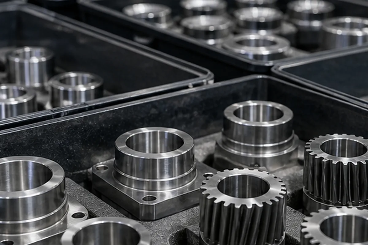 CNC part surface finishing setup for Zinc Plating